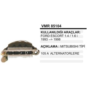 Resim Diot Tablasi Mitsubishi Escort 1.4 1.6 93..98 504628053 