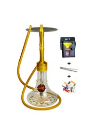 Resim Argus Model Gold Nargile Takımı 