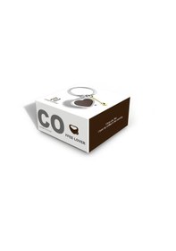 Resim Kalp Kahve Fincanı Anahtalık 