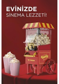 Resim Torima TPM-01 Yağsız Mısır Patlatma Popcorn Makinesi 