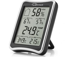 Resim Loyka ELITE-100 Max Mın Ortam Sıcaklık ve Nem Ölçer 