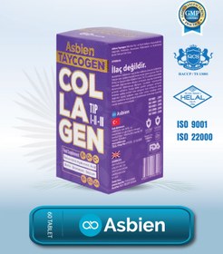 Resim Taycogen Collagen (Kolajen) Tip 1, Tip 2, Tip 3 - 60 Tablet 