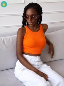 Resim Ola Del Mar Kupalı Kısa Sporcu Atleti 227870748 Turuncu 