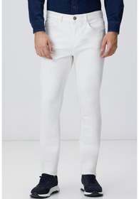 Resim Network Kırık Beyaz Denim Pantolon 