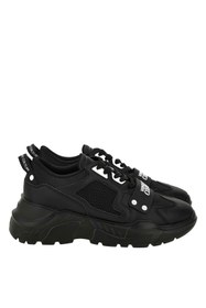 Resim VERSACE JEANS COUTURE Siyah Erkek Sneaker FONDO SPEEDTRACK DIS. SC4 