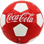 Resim Futbol Topu Dikişli - Kırmızı Beyaz 4533 Çok Renkli 