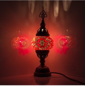 Resim Dekoratif MOZAİK GECE LAMBASI KÜÇÜK BOY ABAJUR 