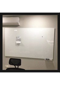Resim 100x200 Cm Cam Yazı Tahtası Glassx Radius Kesim 11210 