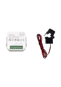 Resim Gajeena Zigbee Akıllı Enerji İzleyici: 12 Kanal Gerçek Zamanlı Güç Ve Akım Takibi, Mobil Uygulama Kontrolü, Güç İstatistikleri Ve Bildirimler. 