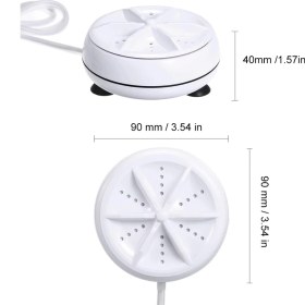 Resim Zenvia Mini Portatif Çamaşır Makinesi 