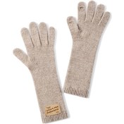 Resim 1 Çift Spor Bisiklet Yumuşak Koyun Yünü Eldiven Kış İçin Termal Örgü El Isıtıcı Eldiven - Haki 