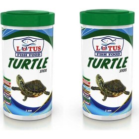 Resim Lotus Turtle Sticks Kaplumbağa Yemi 250 Ml 90gr 2 Adet 
