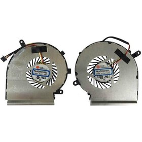 Resim MSI Uyumlu GE72 6QL Apache-232XTR Cpu and Vga Fan OEM 