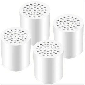 Resim Tongdashop 4 Adet 1 Set 30 Aşamalı Duş Filtresi Sert Su Klor Ağır Metal Ve Demir Arıtma Yüksek Çıkışlı Yumuşatıcı 