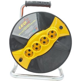 Resim Leo Seyyar Makaralı Uzatma Kablo Boş Makara 