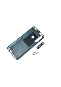 Resim Tkgz - Oppo Realme 5i Full Kasa Arka Kapak Batarya Kapağı - Mavi Çok Renkli 