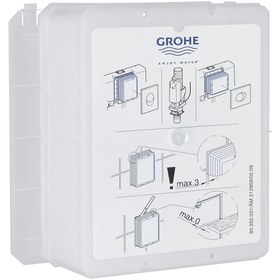 Resim Grohe Gömme Rezerevuar Kapak Şablonu Beyaz - 66791000 