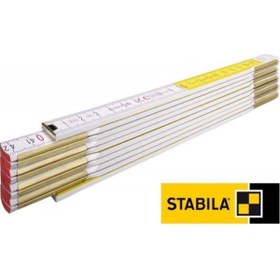 Resim Stabila Stabıla Ahşap - Ağaç Kırma Metre Gizli Perçinli 