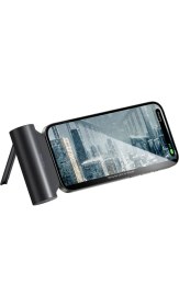 Resim Benks PB15 Taşınabilir Standlı Lightning Portlu Powerbank 5000MAH Siyah 