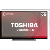 Resim Best Ekran Toshiba Uyumlu 55" 140 Ekran TV Ekran Koruyucu 