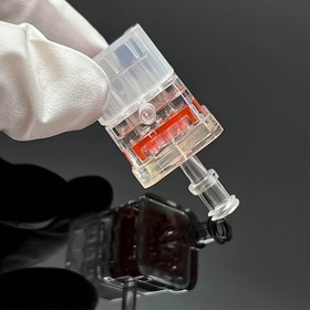 Resim 5 Çift (5 Adet) Negatif Basınç Güzellik Makinesi & Mesogun EZ Yüz Bakım Cihazı için - 0.25mm Pembe 9-Uçlu Yedek İğneler, /Kore Cilt Bakımı, Mesogun Sistemi ile Uyumlu 