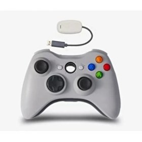 Resim Crk Teknoloji Xbox 360 Kablosuz Oyun Kolu Xbox 360 Ps3 ve Pc Uyumlu Wireless Alıcı 