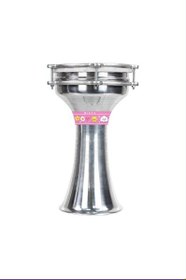 Resim Midex DBK-01PK Çocuklar İçin 1 Numara Alüminyum Darbuka 33 x 18 CM 