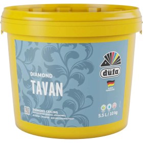 Resim Düfa Diamond Mat Tavan Boyası Beyaz 10 kg 