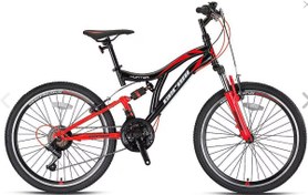 Resim Geroni Hunter - 26" Mtb - 21 Vites - V.b. - Siyah-kırmızı/beyaz 