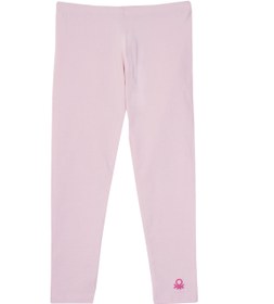 Resim Benetton Kız Çocuk Uzun Tayt - Pembe / 11-12 Yaş 