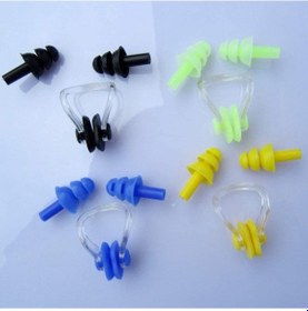 Resim Silikon Su Geçirmez Kulak & Burun Tıkacı 