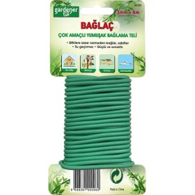 Resim 3010 Bağlaç, Çok Amaçlı Yumuşak Bağlama Teli - 3mm x 8m 