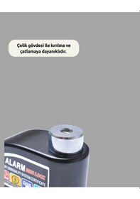 Resim Güvenlik Sensörlü Alarmlı Disk Kilidi Motosiklet Ve Bisiklet İçin 
