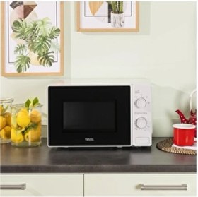 Resim Mabel Vestel Md-20 Ymb Mikrodalga Fırın 20 lt 700 W Beyaz Renkli Buz Çözme Fonksiyonu ile 