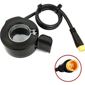 Resim RKS RS3 PRO X Elektrikli Bisiklet Parmak El Gaz Kolu Su Geçirmez 
