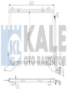 Resim KALE 343045 Klima Radyatoru Kondenser Al/al (MERCEDES-BENZ: E-SERİSİ A2108300470 (WE167441) 