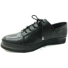 Resim Marine Shoes Hakiki Deri Günlük Kadın Ayakkabı Siyah-Siyah 86 K19 