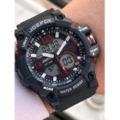 Resim Joefox Digital ve Analog 2 Yıl Garantili Kronmetre+Takvim+Alarm+Aydınlatma Erkek Kol Saati JOE.BK04 