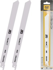 Resim Cat Da07005 228mm 2 Parça Profesyonel Metal/çivili Ahşap Kesme Tilki Kuyruğu Testere Ucu 