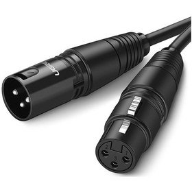 Resim Ugreen 5m Cannon Fiş Mikrofon Uzatma Kablosu 