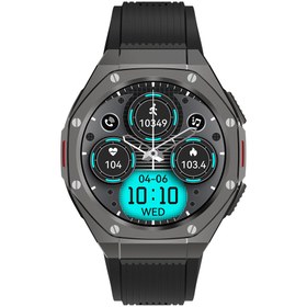 Resim İXtech Xee Fit-F2 Akıllı Saat Amoled Ekran Sesli Asistan Konuşma Özellikli 