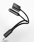 Resim Deppo Trend Apple Iphone 14 13 12 11 X 8 7 Uyumlu Kulaklık Çevirici Lightning Dönüştürücü Bluetooth Gerektirmez 