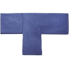 Resim Taşlanmış Indigo Denim Pamuk Runner Mavi 