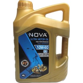 Resim Nova 10W-60 Tam Sentetik 4 Litre Motor Yağı (Üretim Yılı: 2024) 