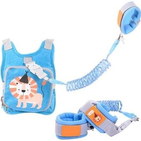 Resim Mavi Yenilikçi Rahat Savunma Kaybı Anti-deforme Yaylı Dize Önleyici Kemer Çocuk Tedarik Çekiş Halatı 