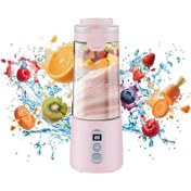 Resim Topshop1 Pembe Lalayuan Taşınabilir Blender 18000 Rpm Led Ekran Usb Şarjlı 