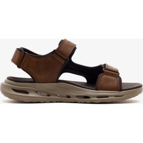Resim Skechers Orvan Sd Erkek Kahverengi Sandalet 211371 Brn 