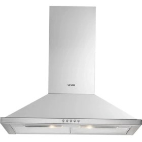 Resim Vestel AD-6001 X Piramit Şekil Ankastre Davlumbaz 291 m³/s Hava Debisi Mekanik Kontrol 