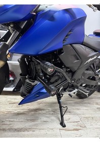 Resim Moto Üçel Tvs Apache Rtr 200 Uyumlu Motor Koruma Demiri 