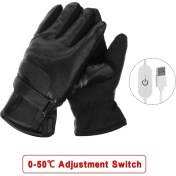 Resim Pengfushop5 Ayar Stili Elektrikli Isıtmalı Eldivenler Termal Sıcak Isı Eldivenleri Kayak Tırmanışı Snowboard Motokrosu Kar Araci Için (Yurt Dışından) 